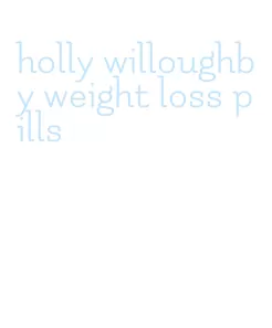 holly willoughby weight loss pills